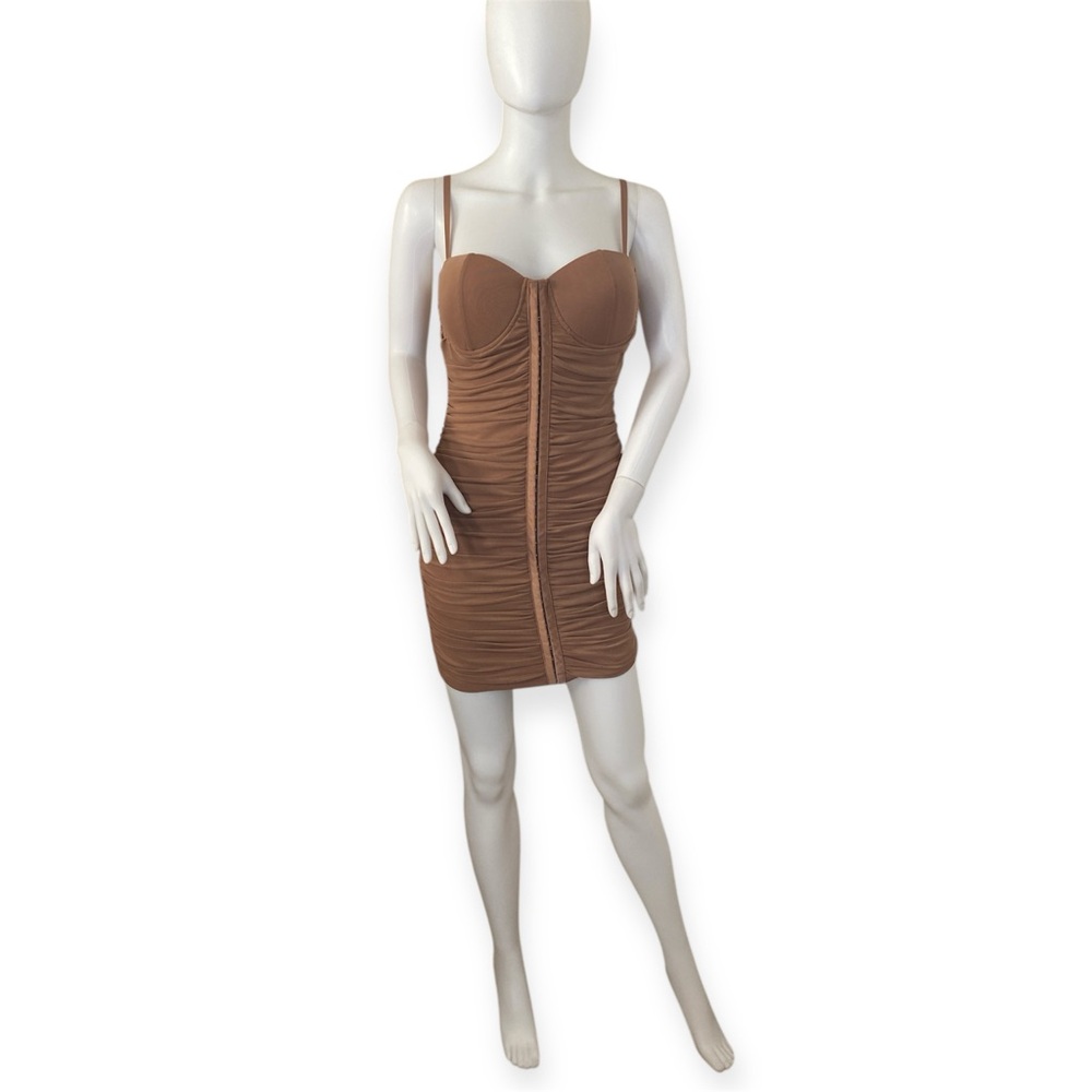 Haute Monde Ruched Bodycon Dress